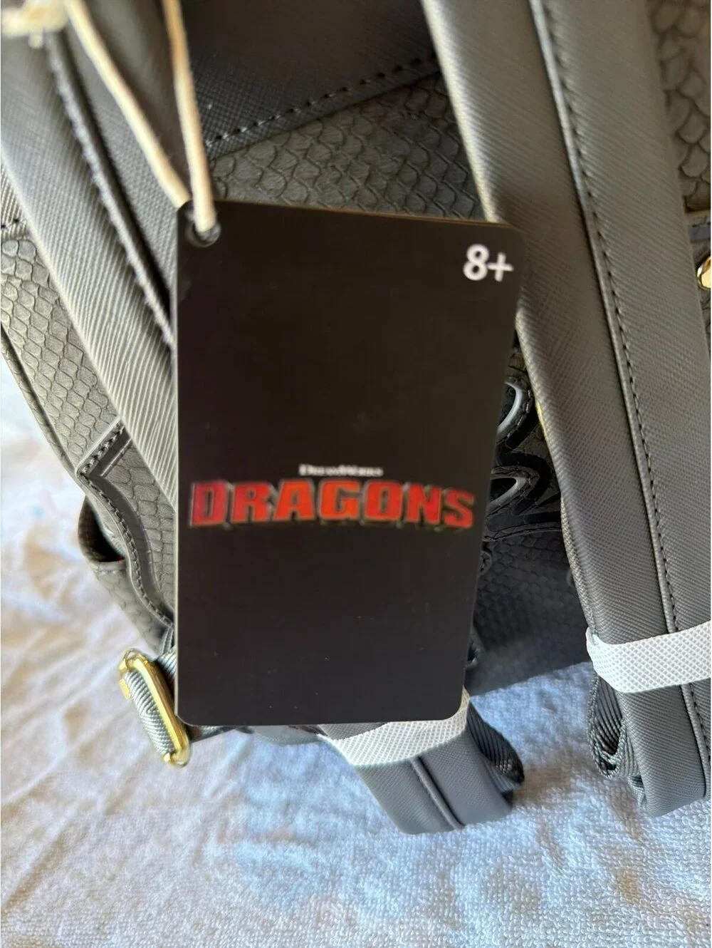 Loungefly Dreamworks How to Train Your Dragon Toothless Cosplay Backpack NWT